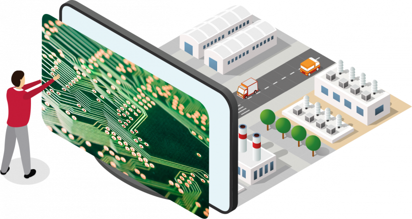 Header Leiterplattenherstellung (PCB)