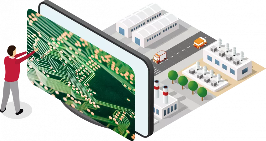 Header Leiterplattenherstellung (PCB)